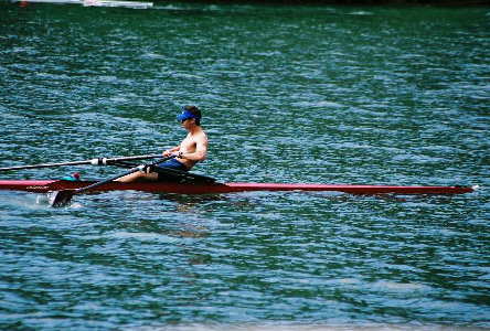 HOTTIE_ROWER; the presence of any persons in this photograph does not imply any type of sexual orientation. They are simply demonstrating a proper release in the rowing stroke.