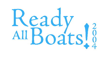 The GLRF 2004 Ready All Boats Launch Logo
