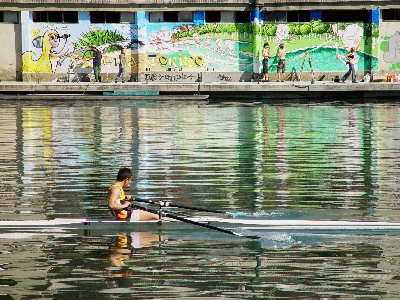 A piece on the Po River - the presence of any person in this photograph does not imply any type of sexual orientation