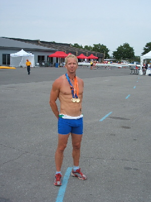 Canadian medalist at the 2006 Outgames; GLRF photo