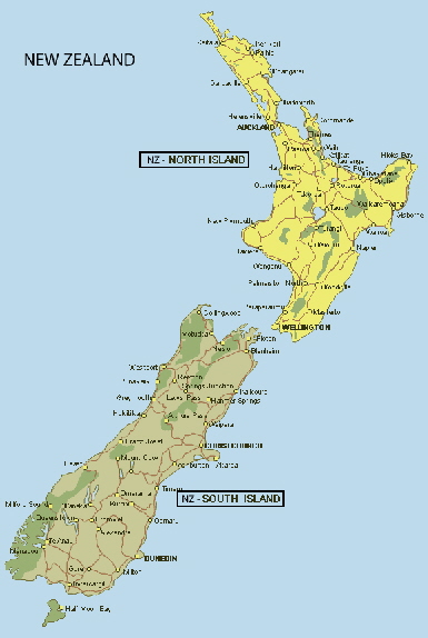 GLRF has created 2 regions in New Zealand for rowers to connect at a local level. Click on this map to see the regions. Image courtesy of adoptatree.co.nz. Image modified by GLRF.