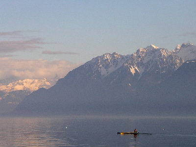 Lac L�man Rowing