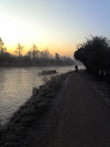 Dawn on the Isis River