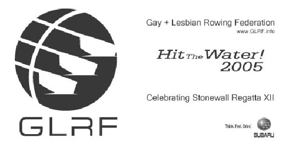 GLRF ad that will appear in the Stonewall XII programme