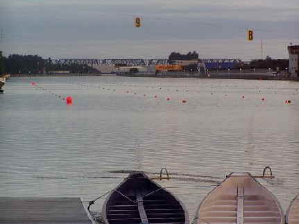 Picture of the start from the 500m mark. Picture of the start from the 500m mark.
