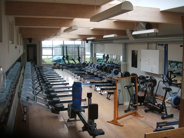 The erg room at DSR!